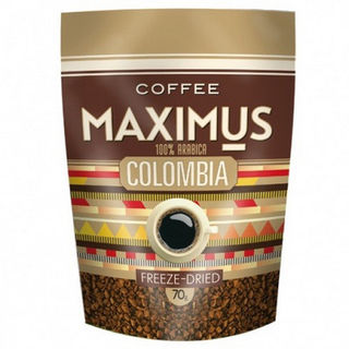 Кофе растворимый Максимус Арабика Колумбия 70г